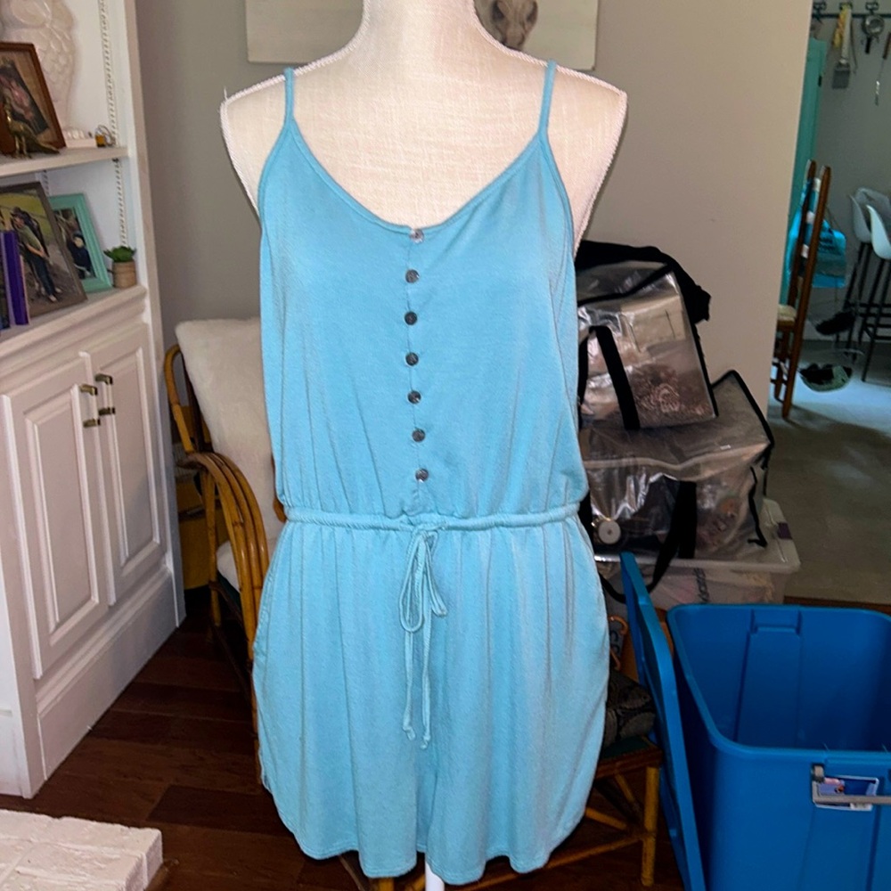 Colsie Teal Romper